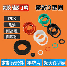 透明食品级硅胶密封圈 耐油防水丁腈橡胶O型圈 耐腐蚀氟胶橡胶圈
