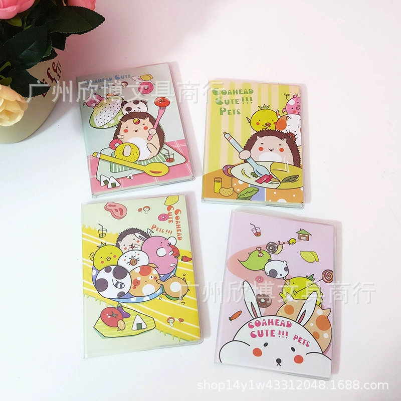 Notebook (Mikko) Creative Cartoon Coloring Pages with Rubber Sleeve, 3 Sizes (48 pictures)