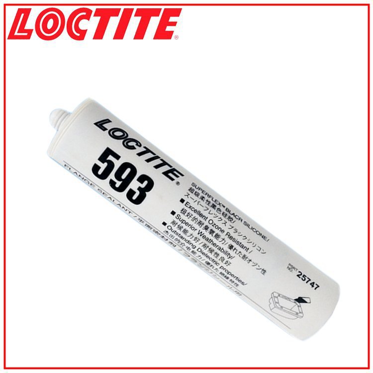 汉高乐泰 LOCTITE 硅橡胶 593 黑 300mL/筒 M00001374