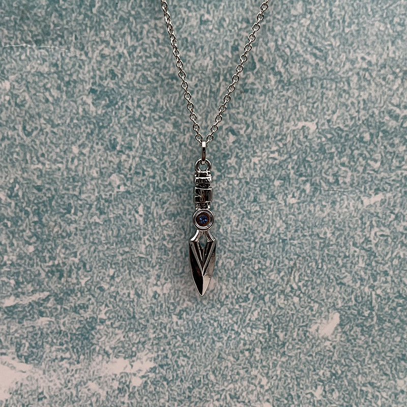 Collana Jett Di Valorant - Pendente Lama Tempesta, Unisex, Cosplay E Moda - Foto 3