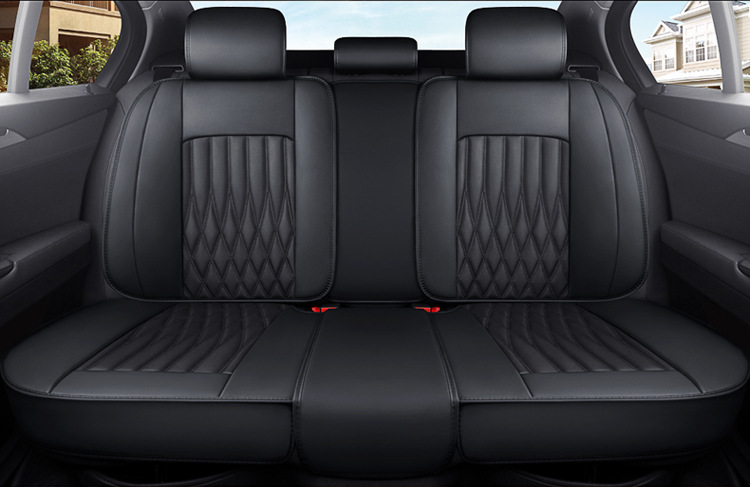 2024 New Model Full-Surround Unicorn Full-Leather Car Seat Cushion, All-Season Universal Seat Cover, Seat Pad, Amazon Cross-Border