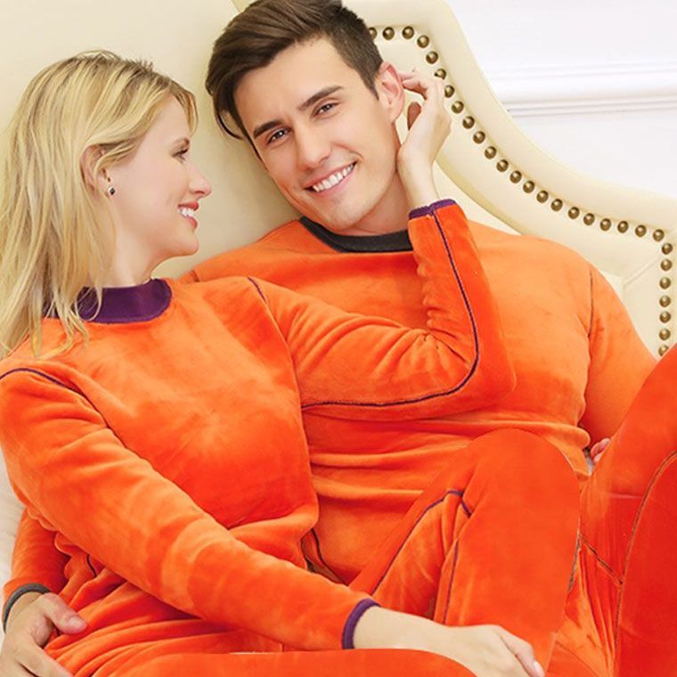 Warm men's thermal underwear for elderly