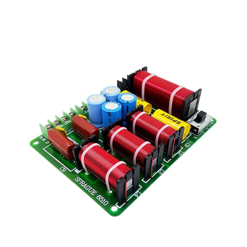 KTV etapa altavoz divisor de frecuencia dos alta dos uno bajo cinco divisor de frecuencia Modificación de audio Crossover divisor