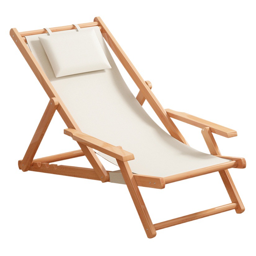 Silla de playa plegable almuerzo Silla de Salón al aire libre portátil respaldo silla hogar ocio cómodo ajustable silla fresca