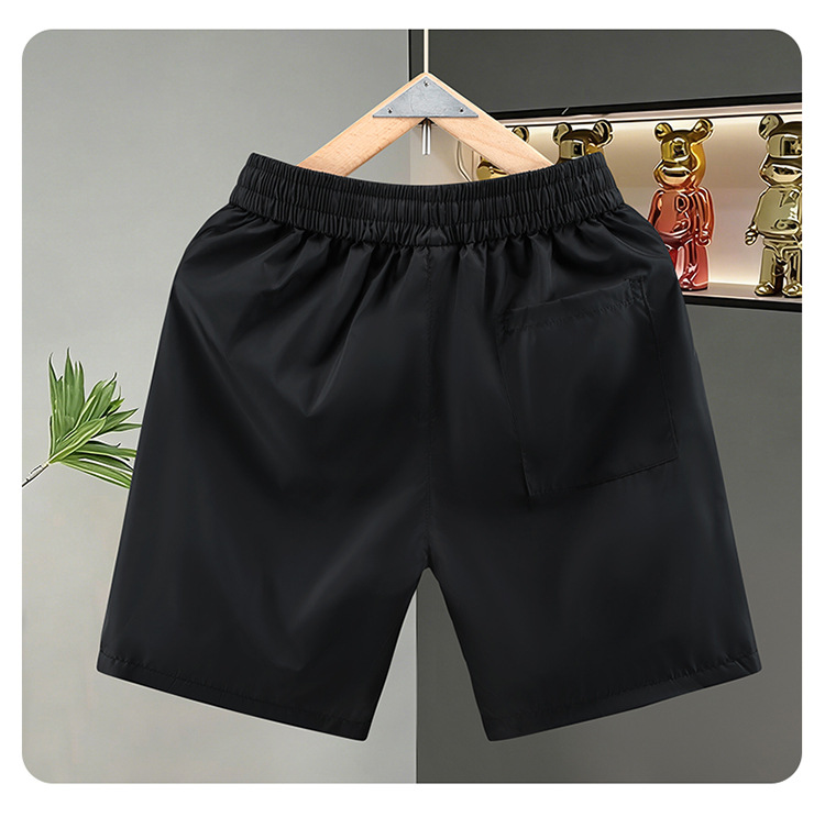 Trendy Brand Men's Casual Shorts Summer Thin Color Block Athletic Five Point Versatile Pants_viptrois.com