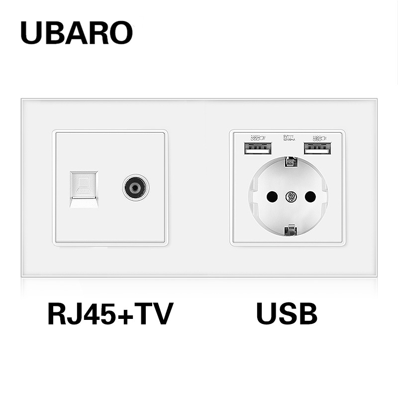 172 컴퓨터 TV-USB-화이트