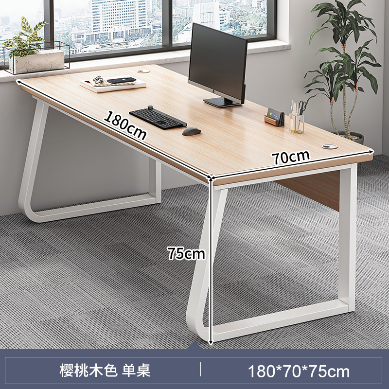 Personal de escritorio de oficina y silla combinación de cuatro o seis personas de escritorio de la computadora de oficina muebles de la estación moderna minimalista titular de la tarjeta de pantalla