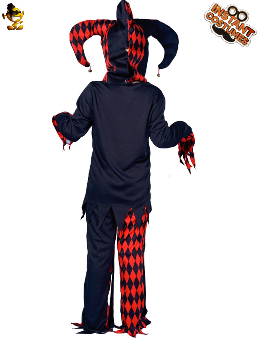 Halloween niños Cosplay traje horror realista mal payaso traje etapa Cosplay traje