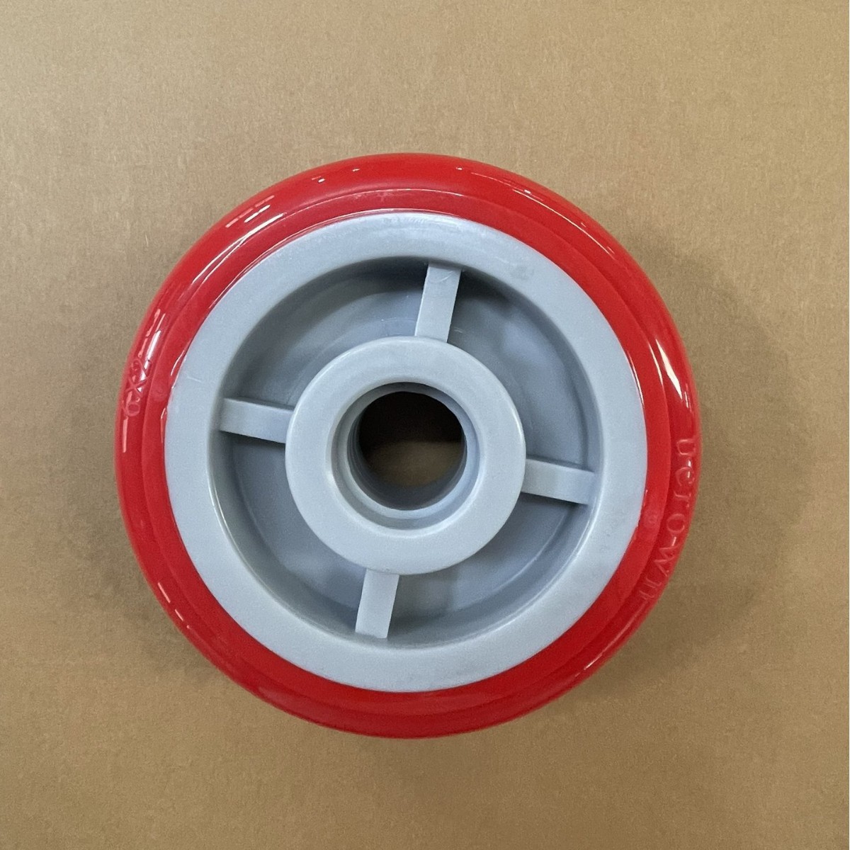 脚轮 6寸重型韩式聚氨脂单轮优冠脚轮厂家直销轮子静音轮