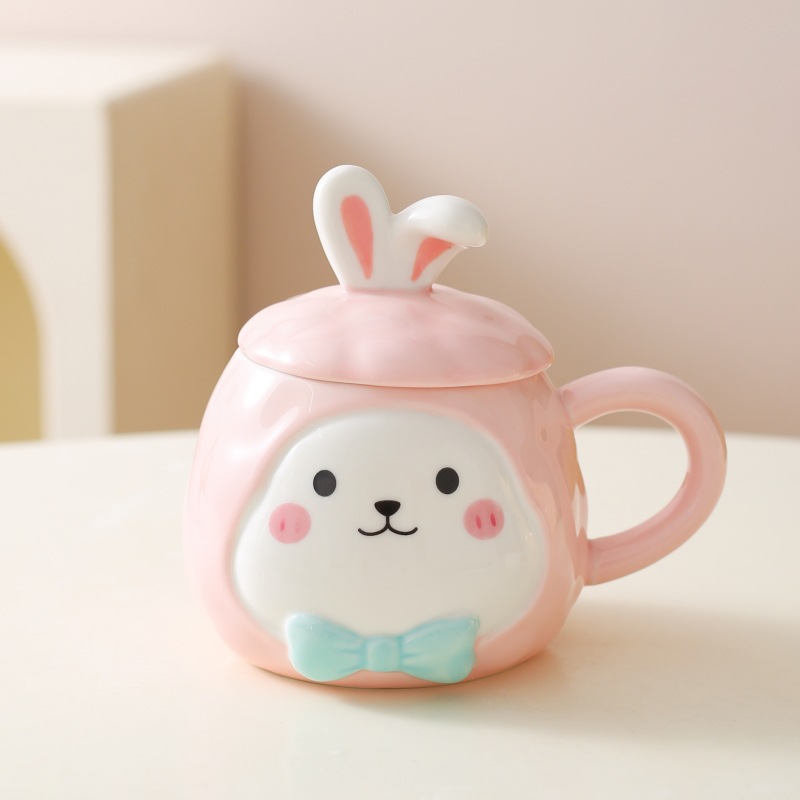 Tazas de dibujos animados creativos tazas de cerámica tazas de agua tazas de copas de copas de bebidas de niños regalos regalos al por mayor