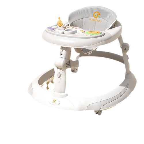 Baby walker anti-O leg anti-tip-over 6 to 18 months step walker baby multi-functional anti-fall learning walker push car