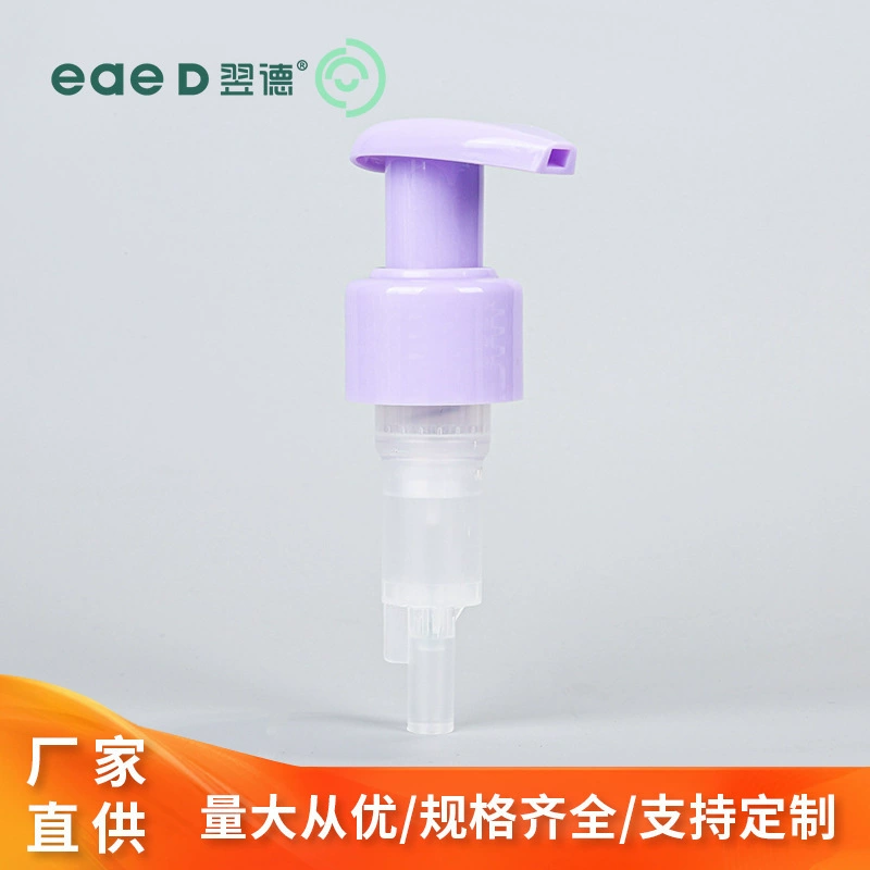 Насосная головка для дозирования жидкости, лосьона, с пружинным механизмом, внешняя, чёрная, усиленная, для кислот и щелочей, 24/28 мм, на заказ