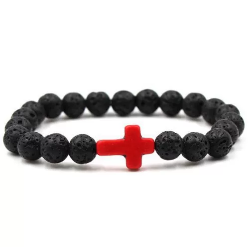 Бирюзовый браслет с бусинами, 8 мм, Aliexpress, Amazon