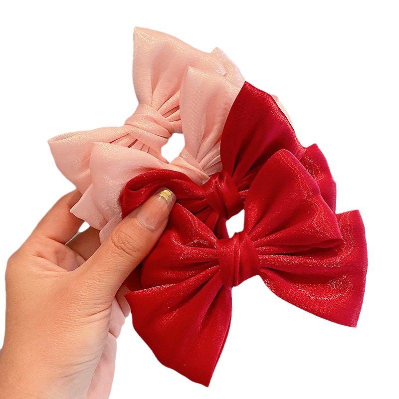 Baby Small Bow Hairpin Girl Princess Hairpin Headwear Internet Celebrity Hair Accessories 2023 New Children's Clip