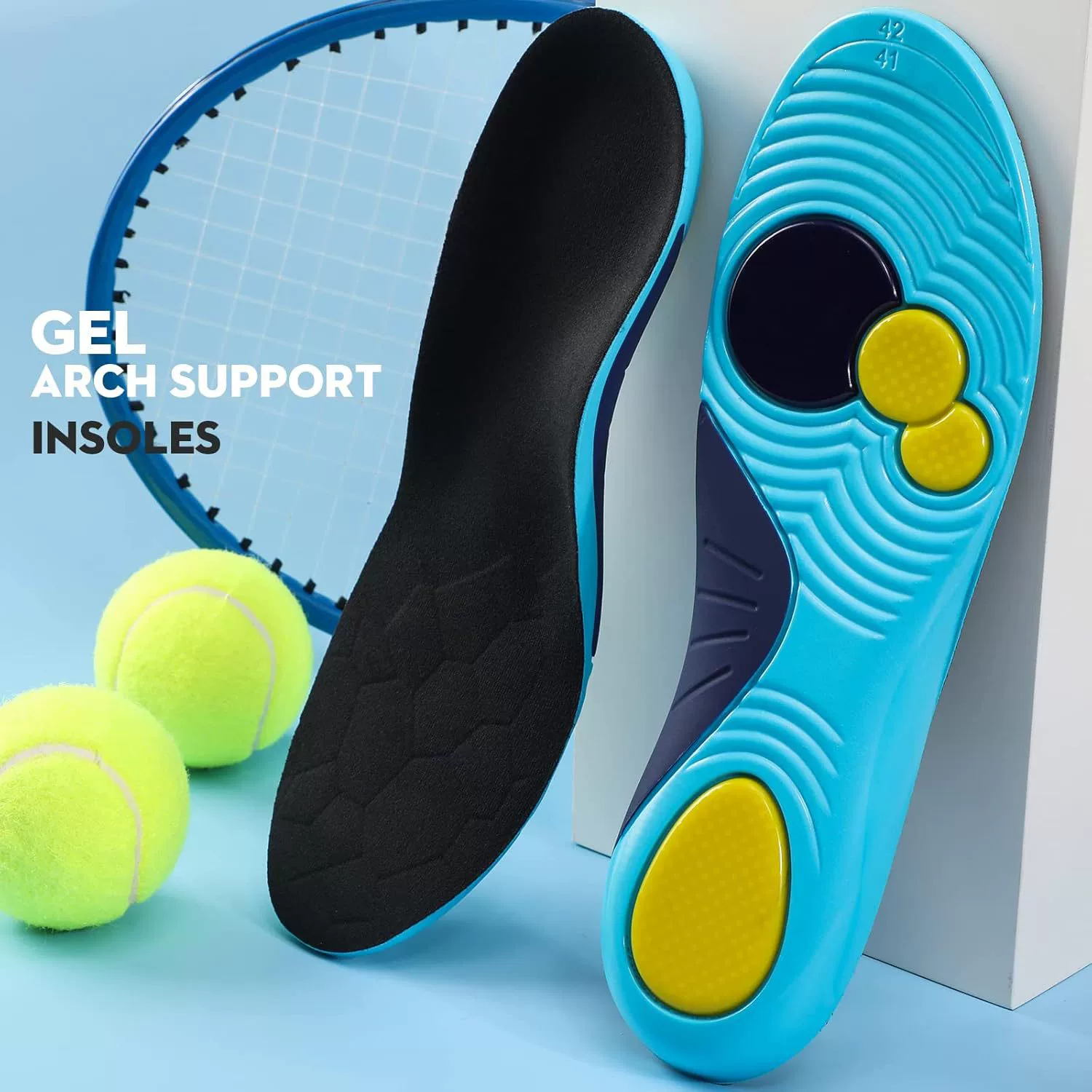 Новый стиль баскетбольная спортивная стелька поддержка арки амортизация антикручения