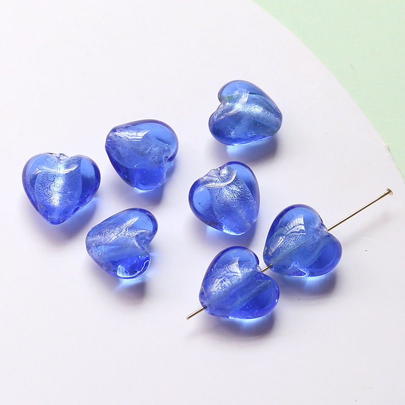60g Weight Beads Jewelry Making Type Beaded Classification 10 PCS/Package Quantity Plastic, Resin Material Heart Shape Pattern All Seasons Season Vacation, Classic Style Style 10 PCS/Package Plastic Resin Heart Shape Beaded Beads 8