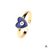 Accessory, copper fashionable ring, suitable for import, European style, internet celebrity