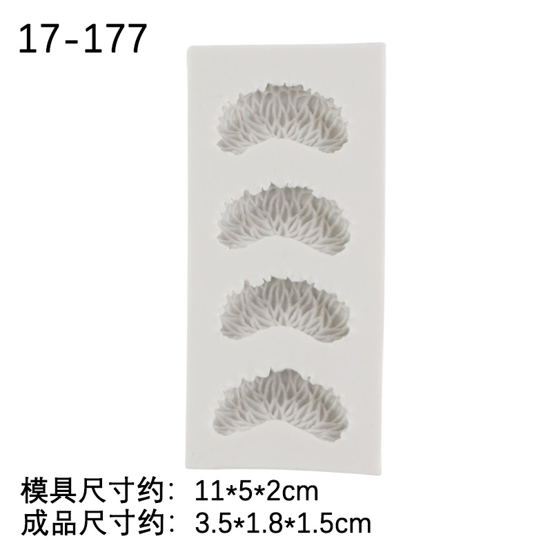 Fruta traje serie naranja carne arándano frambuesa fresa variedad de fruta modelado molde de silicona decoración de la torta del molde