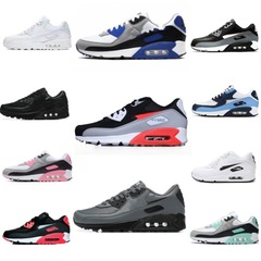 国境を越えた外国貿易 Air Max90 エアクッションシューズ大きいサイズのランニングシューズメンズレトロカジュアルスポーツシューズレディースクッションランニングシューズ