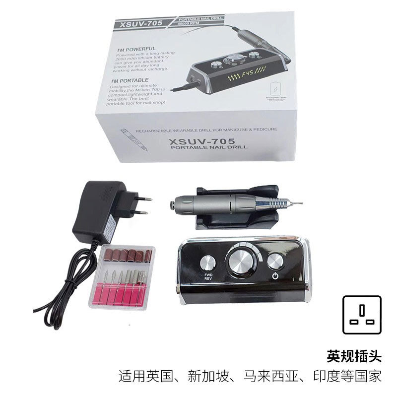 Nuevo amolador de uñas de escritorio amolador de almacenamiento de pantalla 45000RPM amolador de uñas profesional de descarga transfronterizo