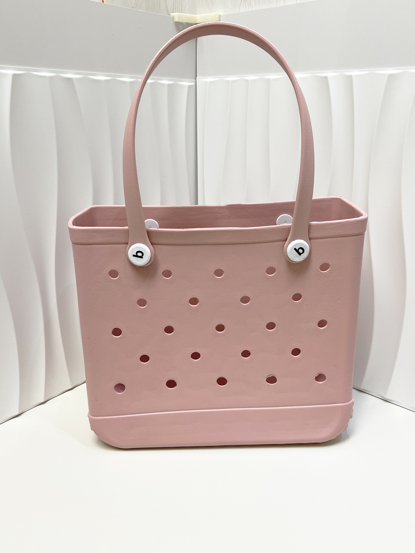 All Seasons Season Women's Gender Women's Pvc Solid Color Streetwear Square Open Shoulder Bag
