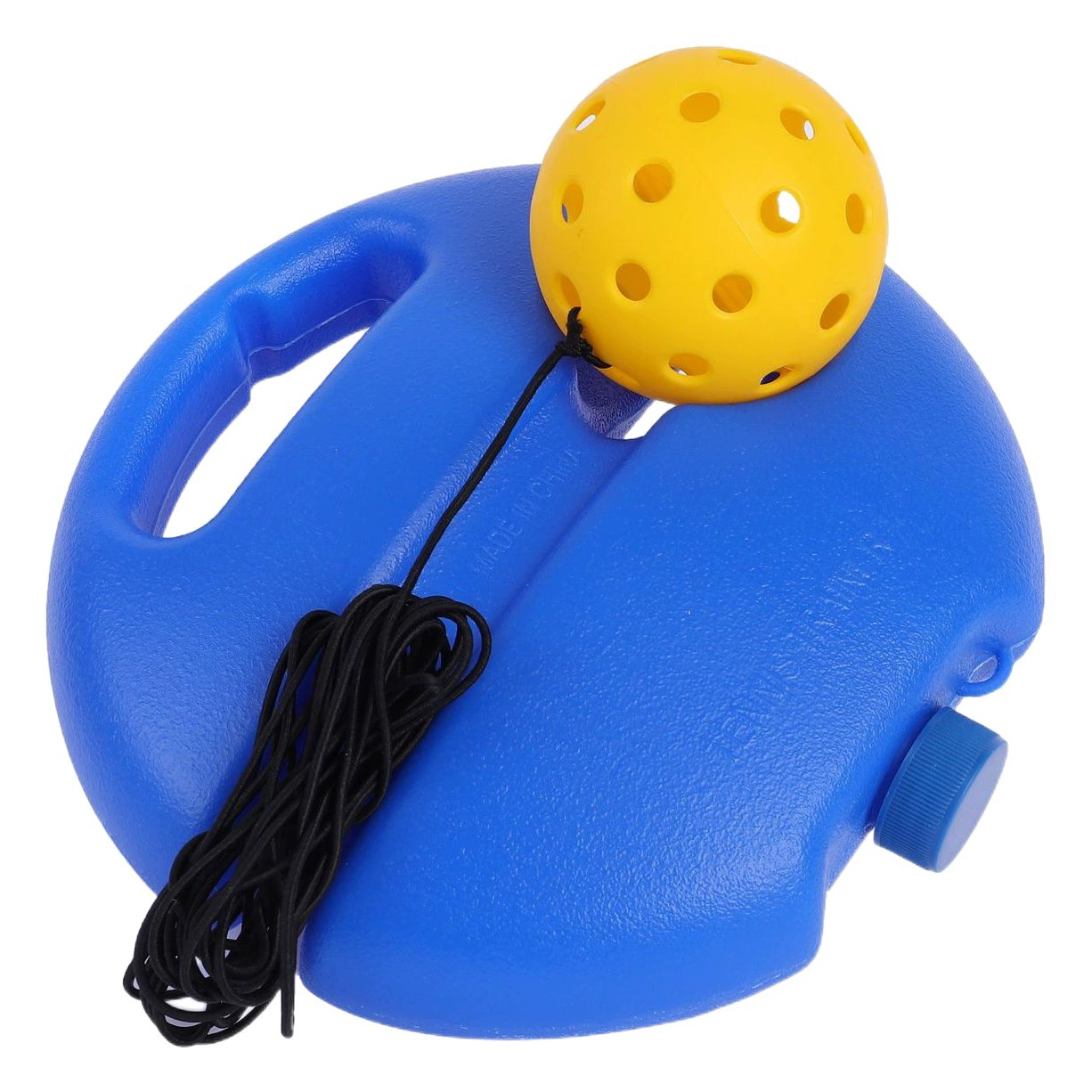 Пиковый мяч с одним тренером, тренировочная база с 40 отверстиями, Высокоэластичный пластиковый мяч с отверстиями, отскок Pickleba