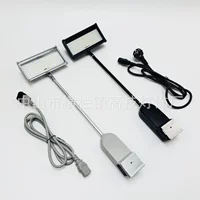 Американский 110VLED21W серии выставочный прожектор для рекламы, фоновый длинный светильник, быстрая штора, выставочный стенд с сеткой