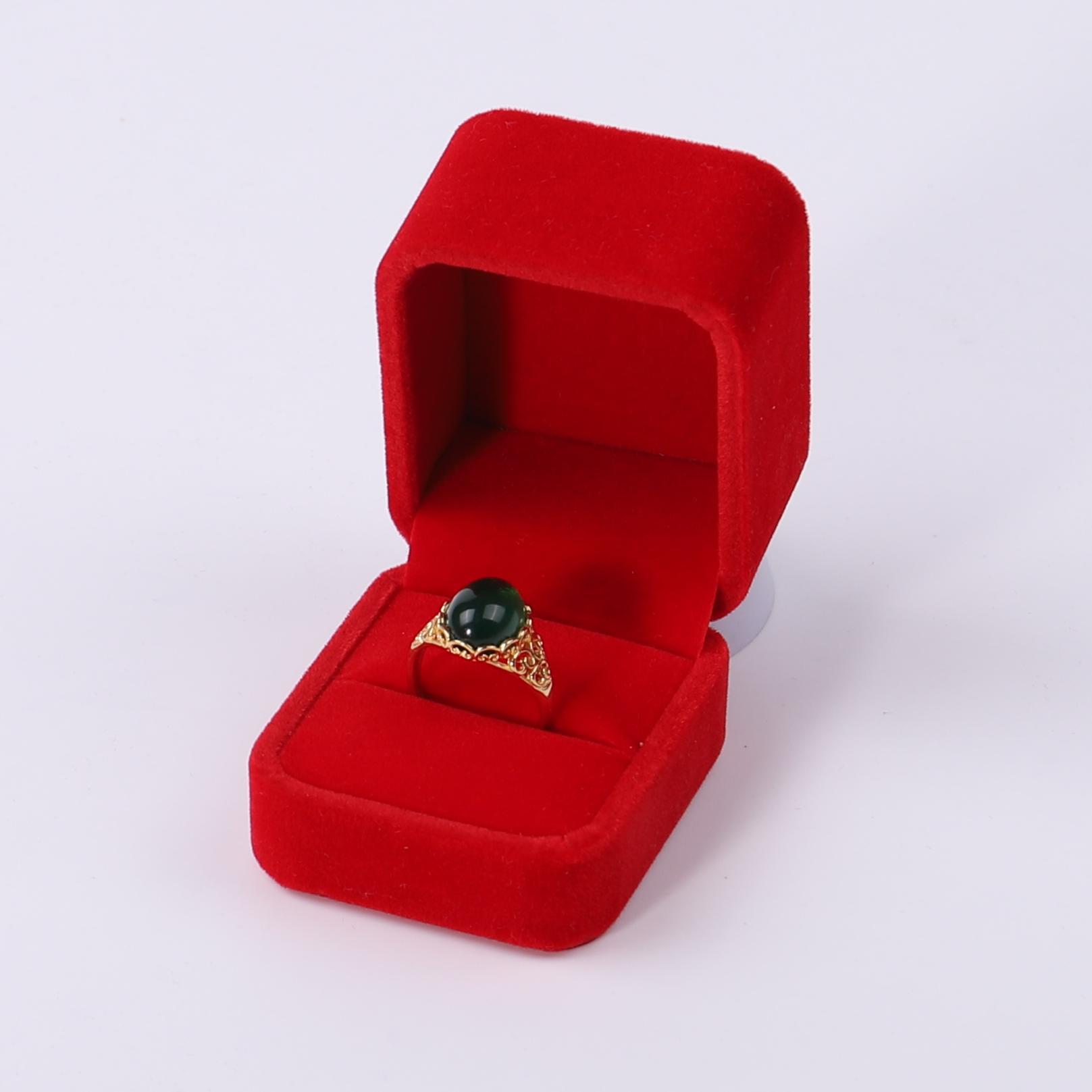 Fuente fábrica venta directa franela joyería caja de embalaje collar pendientes caja de anillo pulsera colgante caja de cadena de mano al por mayor