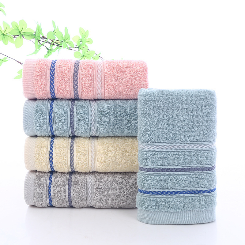 Plain Pure Cotton Towel for Home Bathing Thickened Cotton Soft Absorbent Face Washcloth Welfare Gift Manufacturer Wholesale Plain Pure Cotton Towel for Home Bathing Thickened Cotton Soft Absorbent Face Washcloth Welfare Gift Manufacturer Wholesale