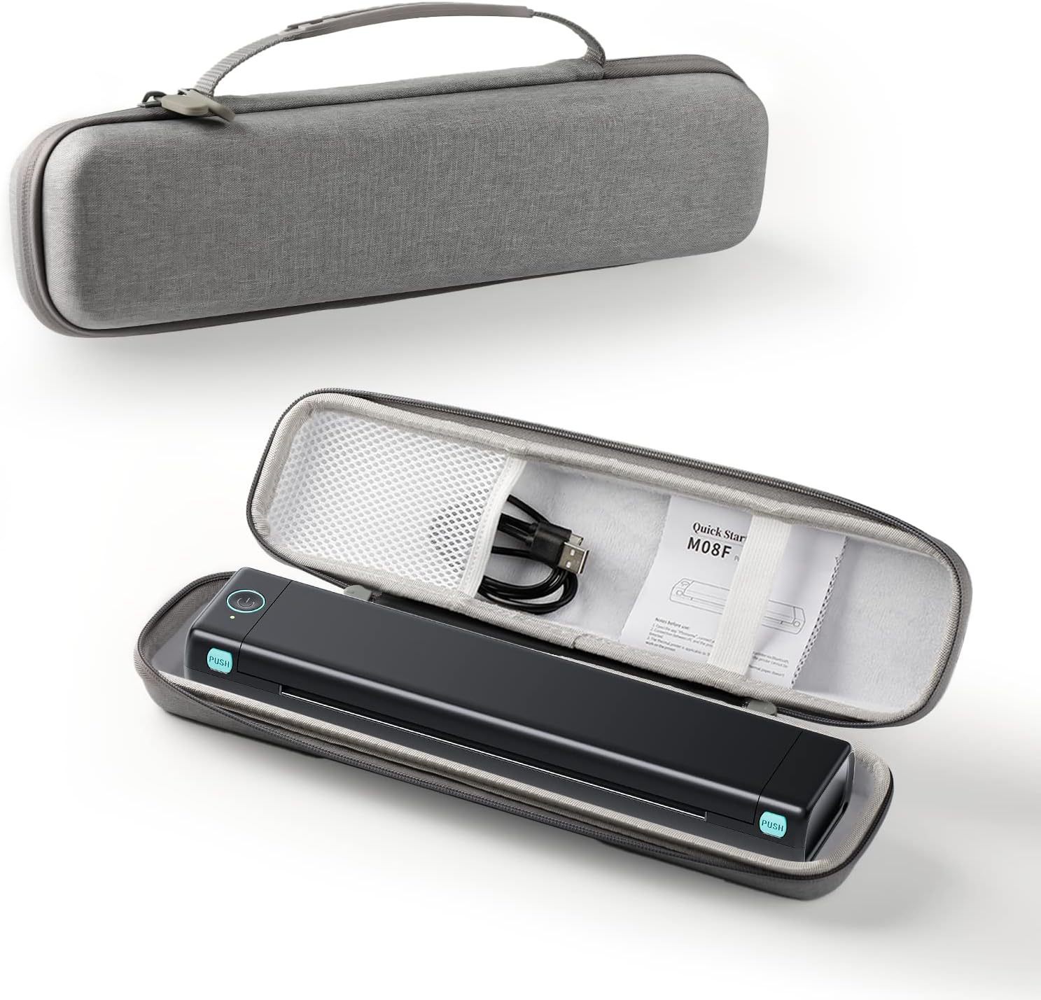 M08F pequeña mini pregunta incorrecta sin tinta pequeña oficina tatuaje especial impresora térmica portátil A4 transfronteriza