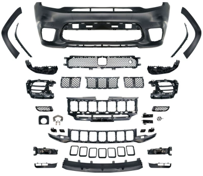 and Rear Bumpers, Side Skirts, Big Surrounded - jpgc-grand-cherokee-14-20-models-srt-front-surround-daytime-running-lights-white