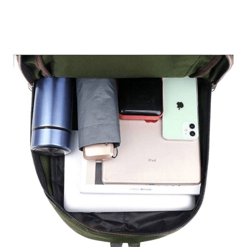 Mochila sitio de construcción lona resistente al desgaste herramientas de hombre mochila mochila de gran capacidad mochila simple mochila de viaje