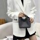 Handmade Woven Bag Mini Handbag Women's High-end Sense Vegetable Basket Bag All-match Bag Shoulder Crossbody Chain Bag