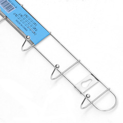 Big eyes removable nail-free glue-free door rear hook coat hook clothes hanger coat and hat 6810 hook carbon steel hanger