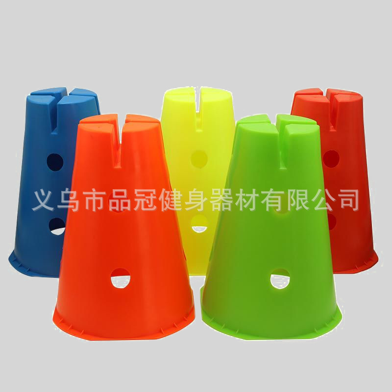 Vientiane combinación barril niños obstáculo con agujero logo barril Entrenamiento sensorial logo barril cono de helado jardín de infantes