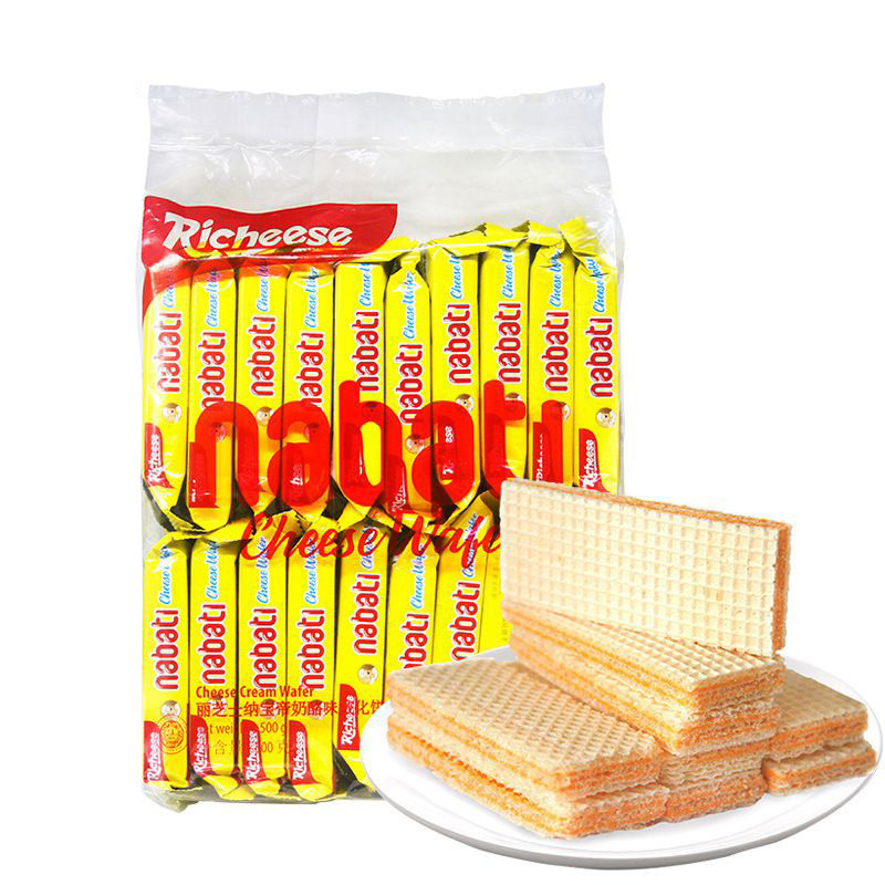 印尼进口 丽芝士奶酪威化饼干/软心趣休闲零食品|undefined