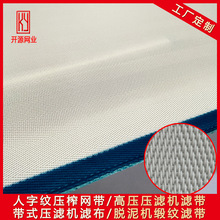 污泥脱水滤带 人字形压泥聚酯网带 带式浓缩脱水一体机PET压滤网