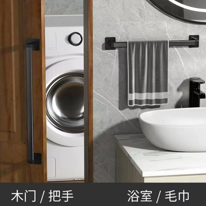 Вешалка для полотенец с отверстиями для туалета, настенная, настенная для ванной комнаты, унитаз, ручная работа, вешалка для полотенец для ванной