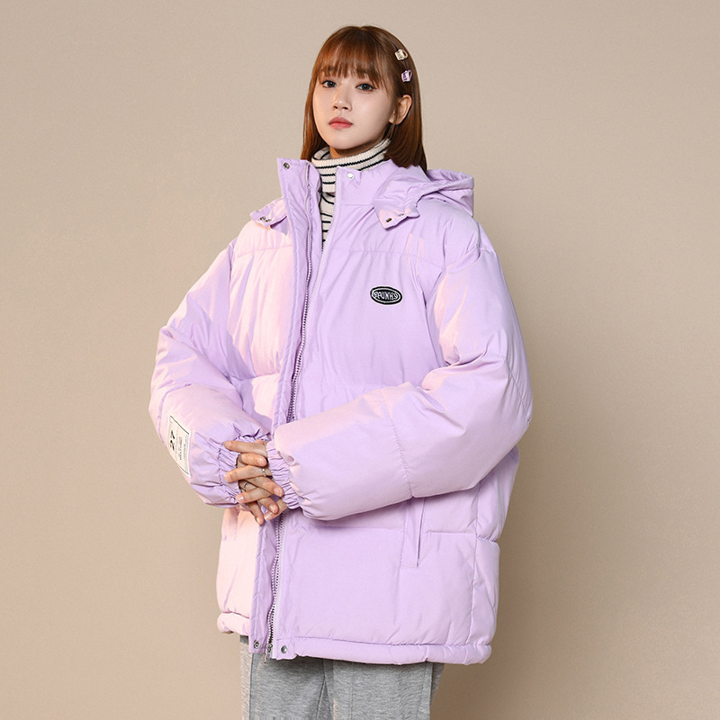 Capa de algodón de pluma para mujeres invierno 2025, nuevo estilo de invierno image 9