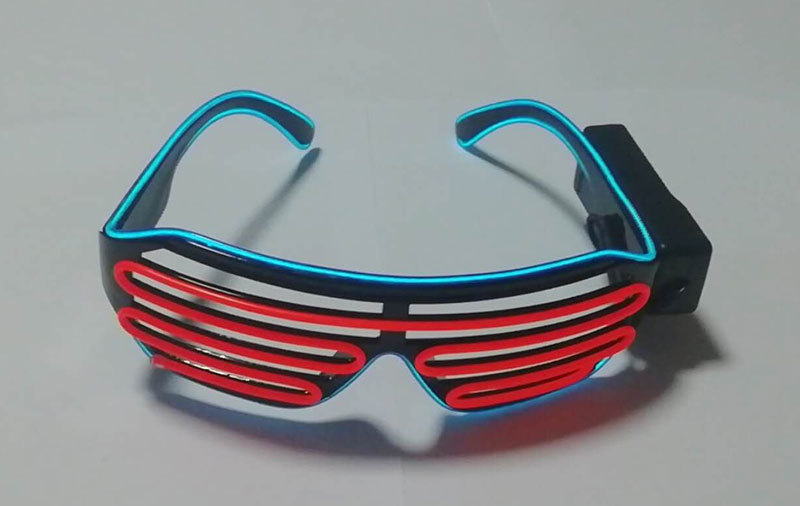 Modelo bicolor: azul + rojo