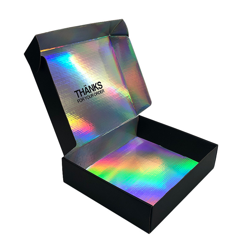 Cajas de cartón con impresión a color, ropa Han, ropa interior, cajas de cartón corrugado con impresión a color de doble cara, cajas para zapatos, cajas de embalaje, cajas de cartón personalizadas con diseño de avión