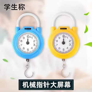 Spring Scale for Home Use, Portable Multifunctional Pocket Scale, Handheld Small Scale, Grocery Shopping Scale, Mini Courier Scale with Hook