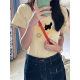 Breastfeeding Clothes for Going Out, Hot Mom Style Nursing Tops, Summer Breast Milk Clothes, Short-Sleeved T-Shirts, Summer Thin Half-Sleeves