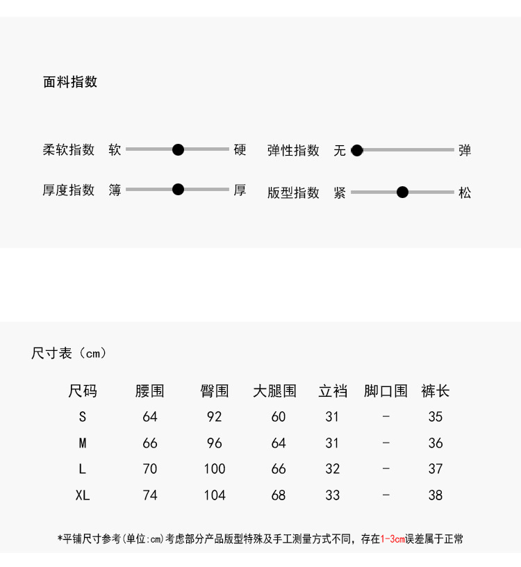 尺寸表0.33