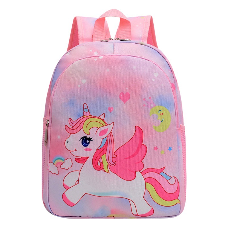 Direct Sales Cross-Border Mermaid Schoolbag for Girls, Kindergarten Burden-Reducing Children's Backpack, Foreign Trade Unicorn Backpack, Ultra-Light