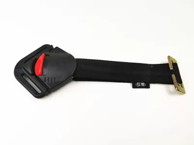 Car child safety seat belt accessories five-point buckle lock three-point pin plug shoulder belt guard set (Seat belt shoulder pad) - a-buckle-plus-link-belt