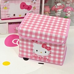 インかわいい漫画寮デスクトップ収納バスケットホームガールハート折りたたみ収納ボックス収納バスケット収納バスケット