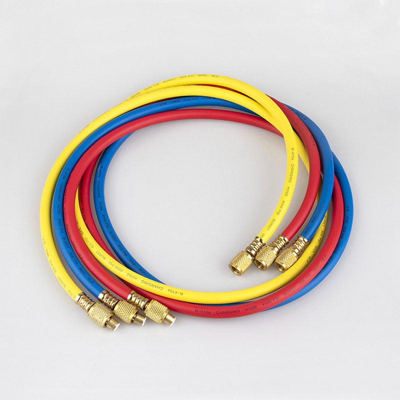 Medidor de fluoruro para aire acondicionado de automóvil, manómetro r134a, medidor de refrigerante de automóvil, conjunto de medidor de fluoruro, ventas directas de fábrica