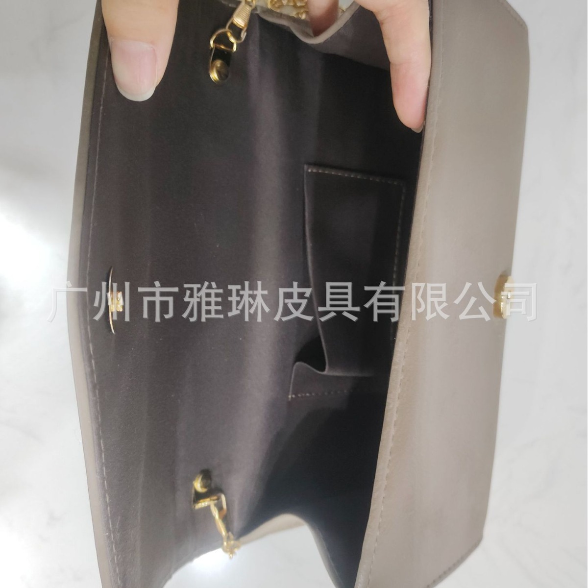 European And American Women's Leather Evening Bag, Elegant Woven Flap Clutch For Formal Gowns And Banquets - Thumbnail 4