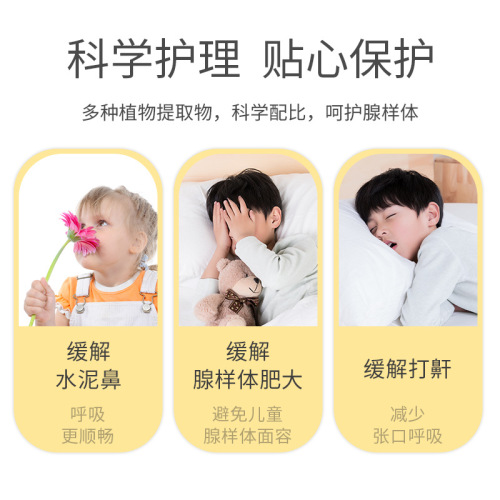 Adenoid Health Patch for Children - Nasal Itch Relief, Congestion Relief, Breathing Aids, Snore Stop Patch - Adenoid Baby and Toddler Nasal Clear Patch